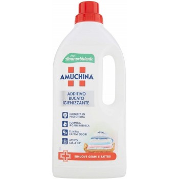 Amuchina Additivo Bucato Liquido Igienizzante Flacone da 1000 ml Amuchina Additivo Bucato Liquido Igienizzante Flacone da 1000 ml